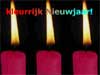 Nieuwjaarskaart: Kleurrijk Nieuwjaar 2026
