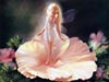 Angel E-Cards, A beautiful Flower Angel