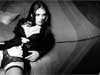 Sexy girls cards Black G-string lingerie and nylons babes e-card