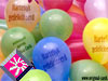 Exploding Balloons Birthday e-cards animation
