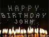 Happy Birthday E-Cards, HTML5 Firework Animation with the name of the recipient