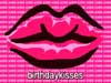 Happy Birthday Kisses cards