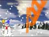 New Year Card: Happy Holidays, Snow Animated Ecard