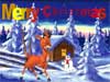 Christmas Card: Reindeer with Holiday Greetings