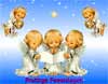 Christmas Card: Angel's Song with Holiday Greetings