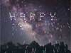 Happy New Year! 2026 HTML5 animation with fireworks on text