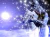 New Year Greeting with magical love for 2026