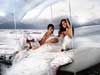 Love cards, Love and Passion on the Beach Bed