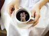 Love cards, Love Couple in Coffee Cream